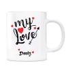 Sevgililer Gününe Özel İsimli Kupa Bardak - My Love