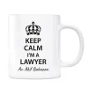 Avukatlara Özel İsimli Kupa Keep Calm Im a Lawyer