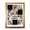 Kişiye Özel Fotoğraflı Aşk Çerçeve - 30x40 cm Büyük Boy