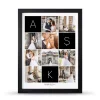 Kişiye Özel Fotoğraflı Aşk Çerçeve - 30x40 cm Büyük Boy