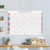 2025-2026 Akademik Duvar Takvimi | Eylül Başlangıçlı Yıllık Planlayıcı | Renkli Minimalist Duvar Planı | Okul ve Ofis için Büyük Boy Takvim