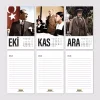 2025 Atatürk Takvimi, Renkli Atatürk Fotoğraflı Takvim, 2025 Takvim, 2025 Masa Takvimi