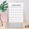 2025 Aylık Planlama Duvar Takvimi, Aylık Planlayıcı Takvim, Üstüne Yazılabilir