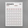 2025 Duvar Takvimi, Aylık Planlama Duvar Takvimi, Duvar Planlayıcısı, Pastel Boho Renk