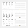 2025 Takvimi, 2025 Masa Takvimi Siyah Renk, 2025 Calendar, 2025 Desk Calendar Black Color