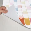 2025 Yıllık Planlayıcı Duvar Takvimi, Renkli 2025 Takvim, Okul Takvimi, Minimalist Tasarım