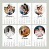 2026 Ahşap Takvim, Kişiye Özel Yuvarlak Fotoğraflı Takvim, Kişiye Özel 2026 Takvimi