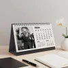 2026 Atatürk Masa Takvimi | Özel Siyah Fotoğraflı | Cumhuriyet Temalı Masaüstü Takvim