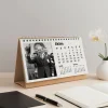 2026 Atatürk Masa Takvimi | Özel Siyah Fotoğraflı | Cumhuriyet Temalı Masaüstü Takvim