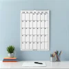 2026 Aylık Planlayıcı Duvar Takvimi, Minimal ve İşlevsel Tasarım, 33 x 48 cm, A4