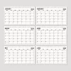 2026 Aylık Planlayıcı Masa Takvimi, 2026 Masa Takvimi, Notlu Takvim, 2026 Monthly Planner Desk Calendar