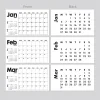 2026 Masa Takvimi, Önceki Ay Sonraki Ay Takvimi, Aylık Planlayıcı Takvim, 2026 Desk Calendar, Monthly Planner Desk Calendar, Previous and Next Month
