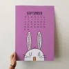 2026 Takvim, Sevimli Hayvanlar Duvar Takvimi, A4 Poster Takvim, 33x48 cm Poster Takvim, Renkli ve Eğlenceli