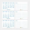 2026 Takvimi, 2026 Masa Takvimi Mavi Renk, 2026 Calendar, 2026 Desk Calendar Blue Color