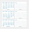 2026 Takvimi, 2026 Masa Takvimi Mavi Renk, 2026 Calendar, 2026 Desk Calendar Blue Color
