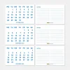 2026 Takvimi, 2026 Masa Takvimi Mavi Renk, 2026 Calendar, 2026 Desk Calendar Blue Color