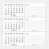 2026 Takvimi, 2026 Masa Takvimi Siyah Renk, 2026 Calendar, 2026 Desk Calendar Black Color