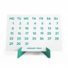 2026 Takvimi, 2026 Masa Takvimi Yeşil Renk, 2026 Calendar, 2026 Desk Calendar Green Color
