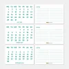 2026 Takvimi, 2026 Masa Takvimi Yeşil Renk, 2026 Calendar, 2026 Desk Calendar Green Color