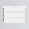 2026 yıllık planlayıcı duvar takvimi, 2026 duvar takvimi, Canlı parlak renkli, Minimalist Duvar Takvimi