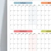 2026 Yıllık Planlayıcı Duvar Takvimi, Aylık Planlayıcı Takvim, Pastel Renkler