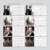 2027 Atatürk Fotoğraflı Takvim, Aylık Planlayıcı Takvim, Çift Taraflı Takvimi