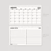 2027 Aylık Planlayıcı Masa Takvimi, 2027 Masa Takvimi, Notlu Takvim, 2027 Monthly Planner Desk Calendar