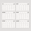 2027 Aylık Planlayıcı Masa Takvimi, 2027 Masa Takvimi, Notlu Takvim, 2027 Monthly Planner Desk Calendar