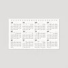 2027 Aylık Planlayıcı Masa Takvimi, 2027 Masa Takvimi, Notlu Takvim, 2027 Monthly Planner Desk Calendar