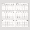 2027 Aylık Planlayıcı Masa Takvimi, 2027 Masa Takvimi, Notlu Takvim, 2027 Monthly Planner Desk Calendar