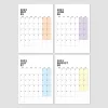2027 Duvar Takvimi, Aylık Planlayıcı Takvim, Minimalist Takvim, Duvar Planlayıcısı