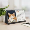 2027 Kedili Masa Takvimi | Üç Aylık Takvim - Önceki Ay Sonraki Ay | Kedi Severlere Hediye