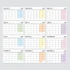 2027 Masa Takvimi, Ahşap Şövale Masa Takvimi, Aylık Planlamalı Takvim, Pastel Renkler 2027 Takvim, Yapılacaklar Listesi(Arka Sayfalar)
