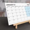2027 Masa Takvimi, Ahşap Şövale Masa Takvimi, Aylık Planlamalı Takvim, Pastel Renkler 2027 Takvim, Yapılacaklar Listesi(Arka Sayfalar)