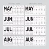 2027 Masa Takvimi, Önceki Ay Sonraki Ay Takvim, Aylık Planlayıcı Takvim, Üç Aylık Takvim, Çift Taraflı Büyük Boy Masa Takvimi, Desk Calendar