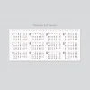 2027 Masa Takvimi, Önceki Ay Sonraki Ay Takvim, Aylık Planlayıcı Takvim, Üç Aylık Takvim, Çift Taraflı Büyük Boy Masa Takvimi, Desk Calendar