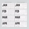 2027 Masa Takvimi, Önceki Ay Sonraki Ay Takvim, Aylık Planlayıcı Takvim, Üç Aylık Takvim, Çift Taraflı Büyük Boy Masa Takvimi, Desk Calendar