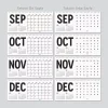 2027 Masa Takvimi, Önceki Ay Sonraki Ay Takvim, Aylık Planlayıcı Takvim, Üç Aylık Takvim, Çift Taraflı Büyük Boy Masa Takvimi, Desk Calendar