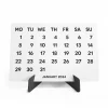 2027 Takvimi, 2027 Masa Takvimi Siyah Renk, 2027 Calendar, 2027 Desk Calendar Black Color