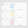 2027 Takvimi, Aylık Planlama, 2027 Masa Takvimi, 2027 Calendar, Monthly Planning, 2027 Desk Calendar