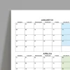 2027 Yıllık Planlayıcı Duvar Takvimi, 2027 Planlayıcı Takvim, 2027 Year Planner