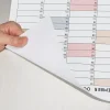 2027 Yıllık Planlayıcı Duvar Takvimi, Planlayıcı Takvim, Yatay Poster Planlayıcı Takvim
