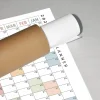 2027 Yıllık Planlayıcı Duvar Takvimi, Planlayıcı Takvim, Yatay Poster Planlayıcı Takvim