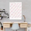 2027 Yıllık Planlayıcı Poster Takvim, Pembe Renk Planlayıcı Takvim, 2027 Okul Takvimi