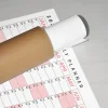 2027 Yıllık Planlayıcı Poster Takvim, Pembe Renk Planlayıcı Takvim, 2027 Okul Takvimi