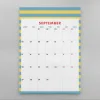 2027 Retro Aylık Planlayıcı Duvar Takvimi
