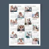 Kişiye Özel 12 Fotoğraflı Afiş 2026 Duvar Takvimi - 35x50cm Çerçevesiz