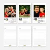 Kişiye Özel 12 Fotoğraflı Dikey 2025 Masa Takvimi