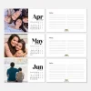 Kişiye Özel Fotoğraflı 2026 Takvimi Masa Takvimi Siyah