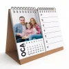 Kişiye Özel Fotoğraflı Takvim, Haftalık Planlamalı Kişiye Özel Takvim, Fotoğraflı Masa Takvimi, Kraft Üçgen 2025 Takvim, Organizer Takvim